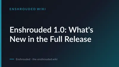 Enshrouded 1.0: What's New in the Full Release
